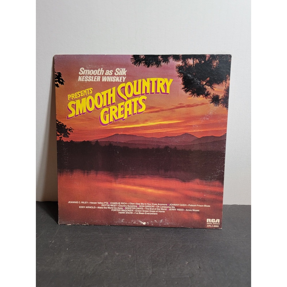 Smooth As Silk Kessler Whiskey Smooth Country 1974 Vinyl LP RCA DPL1-0092